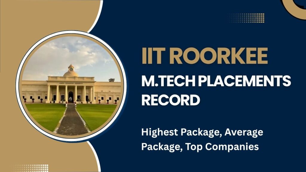 IIT Roorkee MTech Placements Record
